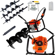 MAR-POL Motorna bušilica, četveroručna, 5,2 KS, 3 bušilice (100/150/200 mm)