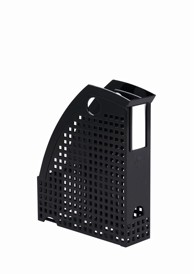 Stalak za časopise Trend, crna