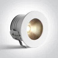 ONE LIGHT Ugradbena led svjetiljka bijela cob 3w cct 350ma ip20 dm10103b/w/v