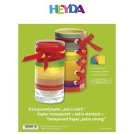 HEYDA Papir paus A4 115 g 10 kom 20-48754 10 sortirano