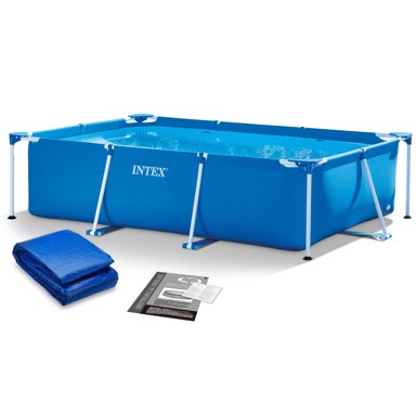 INTEX Vrtni bazen s okvirom 28272, 300 x 200 x 75 cm, 2-u-1