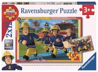 RAVENSBURGER Puzzle FIREMAN SAM 2x12kom