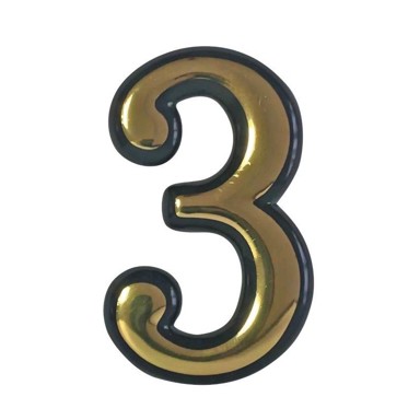 Oznaka kućnog broja BROJ 3