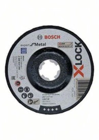 BOSCH Brusni disk Professional X-LOCK Expert for Metal 125x6x22.23mm, lakat (2608619259)