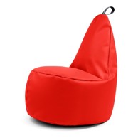 SO SOFT? Crvena vreća za sjedenje od imitacije kože Lull XL 