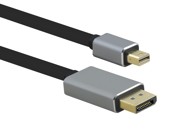 HELOS Kabel mini DisplayPort na DisplayPort, Premium 8K, 1 m, crni