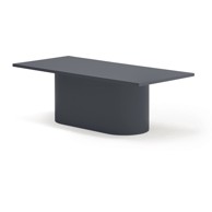 TEULAT Stolić Totem 50x111 cm za kavu Antracitno sivi