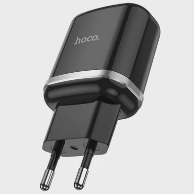 HOCO Zidni punjač N3, USB A, QC3.0, 3A, 18W, crni