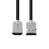 MICROCONNECT HDMI hdmisuperslim kabel 1,5 m AA metalik crne boje