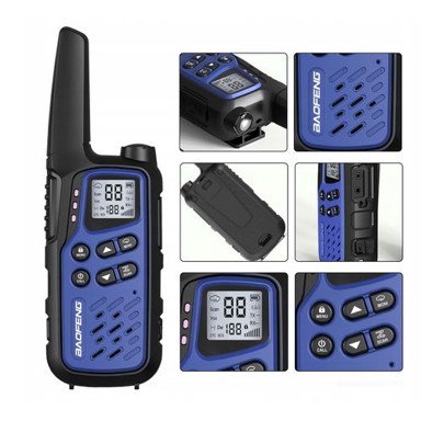 BAOFENG Walkie-Talkie BF-T25E, plava