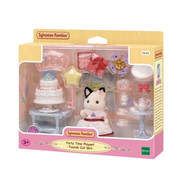SYLVANIAN FAMILIES Tuxedo Cat Party Set