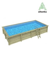 Bazen AQUA drveni 8,5x4,35 m
