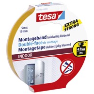 TESA Obostrana spužvasta traka, Indoor, 19 mm x 5 m
