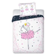 FARO Posteljina Cuddles, 2 djelna, balerina, roza