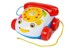 Telefon, dječji, na kotačima, bijelo-crveni