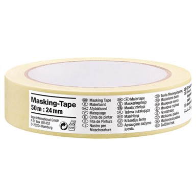 TESA Traka ljepljiva krep Universal Budget 8255, 24 mm, 50 m