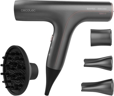 CECOTEC IoniCare 6000 RockStar Essence ionsko sušilo za kosu, 2200 W, digitalni motor