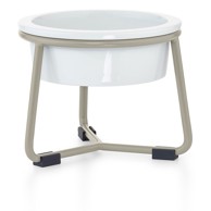 MIACARA Posuda s postoljem Pranzo Greige M, Ø20 cm, porculan