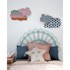 LITTLE NICE THINGS Dekorativni jastuk Happy Star