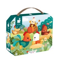 JANOD Puzzle Kokice na farmi