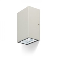 RENDL Zidna lampa, Dixie 10x16, 230V/350mA, LED 2x5W, 84°, IP54, 3000K, bijela