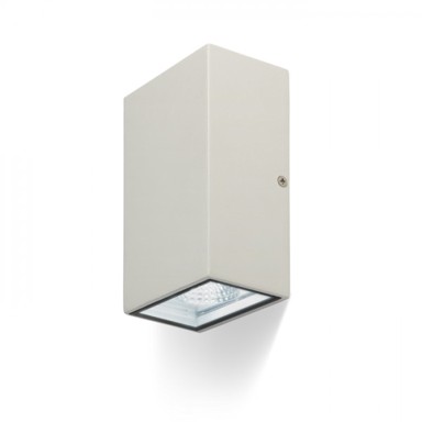 RENDL Zidna lampa, Dixie 10x16, 230V/350mA, LED 2x5W, 84°, IP54, 3000K, bijela