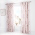 CATHERINE LANSFIELD Set od 2 ružičaste zavjese Canterbury Rose, 168 x 183 cm