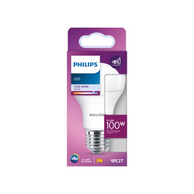 PHILIPS LED žarulja, 12.5W (100W), 4000K, 15000h, A60