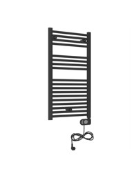 TERMA Električni kupaonski radijator Sky, 906 x 500 mm, 500 W, crni