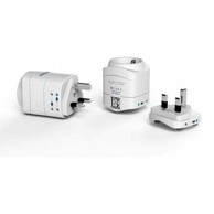 TRAVEL BLUE Putni adapter/Kučni Punjač 948, EU To UK, 2xUSB-A, bijeli