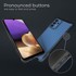 Maskica za Samsung Galaxy S22, sa sivim okvirom, prozirna