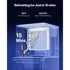 VEVOR Aparat za led SKF-300BLS 56,5 x 56,5 x 50,8 cm samoočišćujući