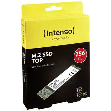 INTENSO SSD disk M.2 2280, 256GB, SATA III
