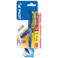 PILOT Roler gel 0,7 mm Frixion Ball plavi + Frixion Light set blister