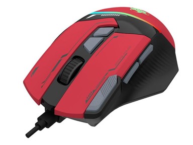 TRACER Gaming miš GAMEZONE SPECTRA, USB, 7200 DPI, crvena