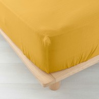 DOUCEUR D'INTÉRIEUR Plahta od muslina 140x190 cm, žuta