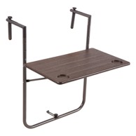 GARDEN PLEASURE Viseći balkonski stol 60x60 cm Tabora