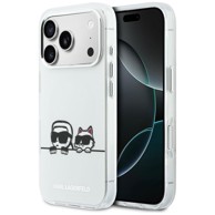KARL LAGERFELD Torbica Karl & Choupette Peekaboo Logo MagSafe za Apple iPhone 17 Pro
