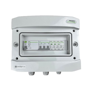 EMI AC hermetička kutija IP65 s Noark zaštitom tip 1+2 32A 3-F RCD A 40A/300mA