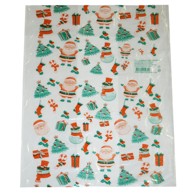 Božićna vrećica 40x60 cm prozirna