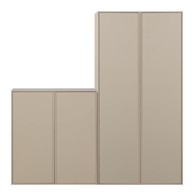 VTWONEN Krem modularni garderobni ormar od masivnog bora 200x220 cm Daily
