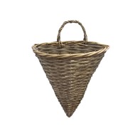 Dekorativna viseća košara 32x32x32cm siva