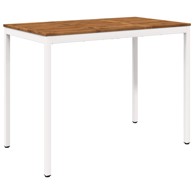 Vrtni barski stol 141 x 80,5 x 105 cm, prirodno-bijeli