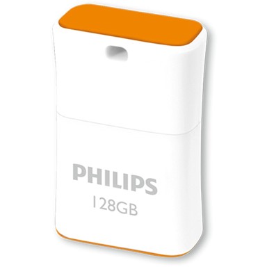 PHILIPS USB memorija Pico Edition, 128 GB, Sunrise Orange