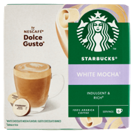 STARBUCKS Kava u kapsulama Dolce gusto mocha 123g, bijela