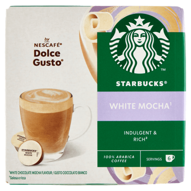 STARBUCKS Kava u kapsulama Dolce gusto mocha 123g, bijela