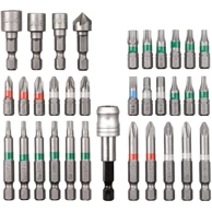 EINHELL Set bitova 1/4, 34 kom, S-kutija