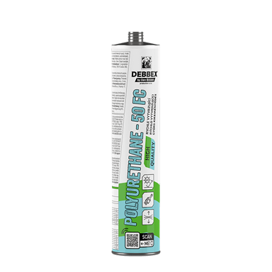 DEN BRAVEN Ljepilno-brtvena masa PU 50 FC 300 ml, crna