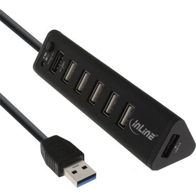 INLINE USB čvorište 4043718232369, crno