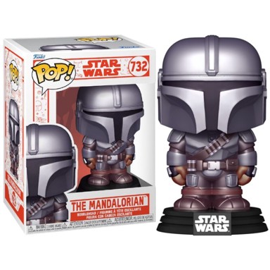 FUNKO POP! Figura Star Wars Mandalorian, 9 cm